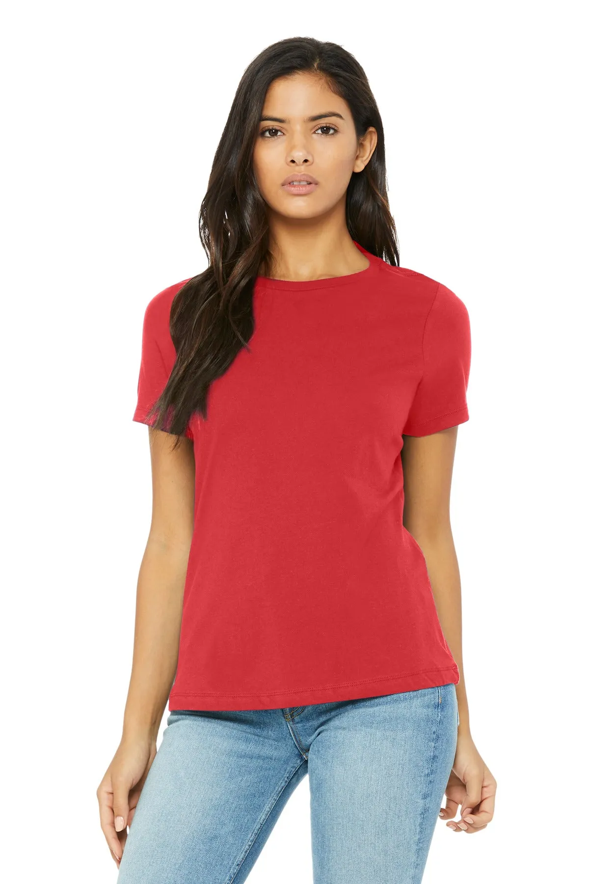 BELLA CANVAS Women's Relaxed Triblend Tee BC6413 Red Triblend