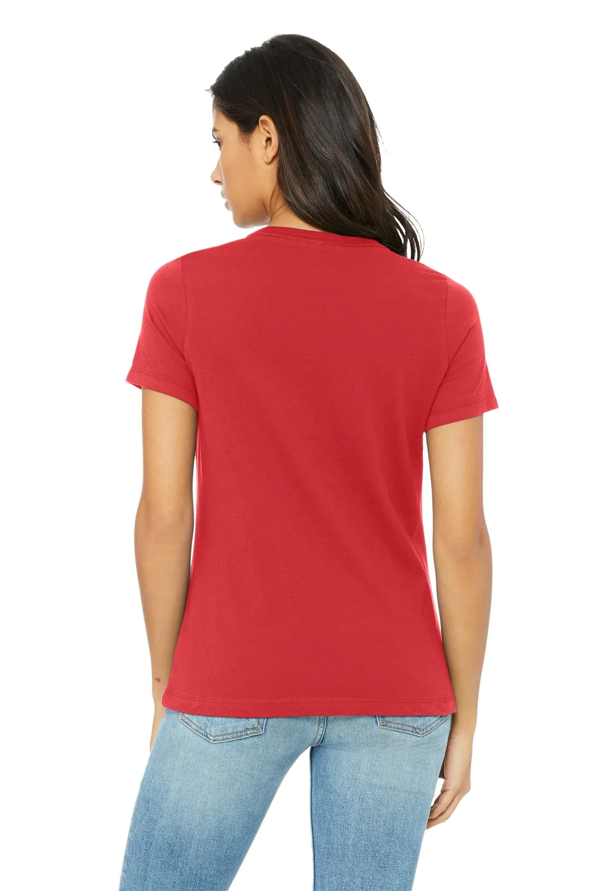BELLA CANVAS Women's Relaxed Triblend Tee BC6413 Red Triblend