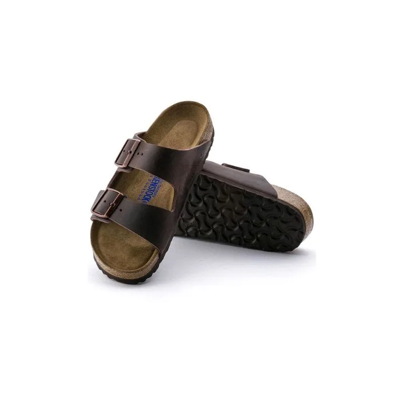 Birkenstock Womens Brown Arizona Soft Footbed Sandal - 452763