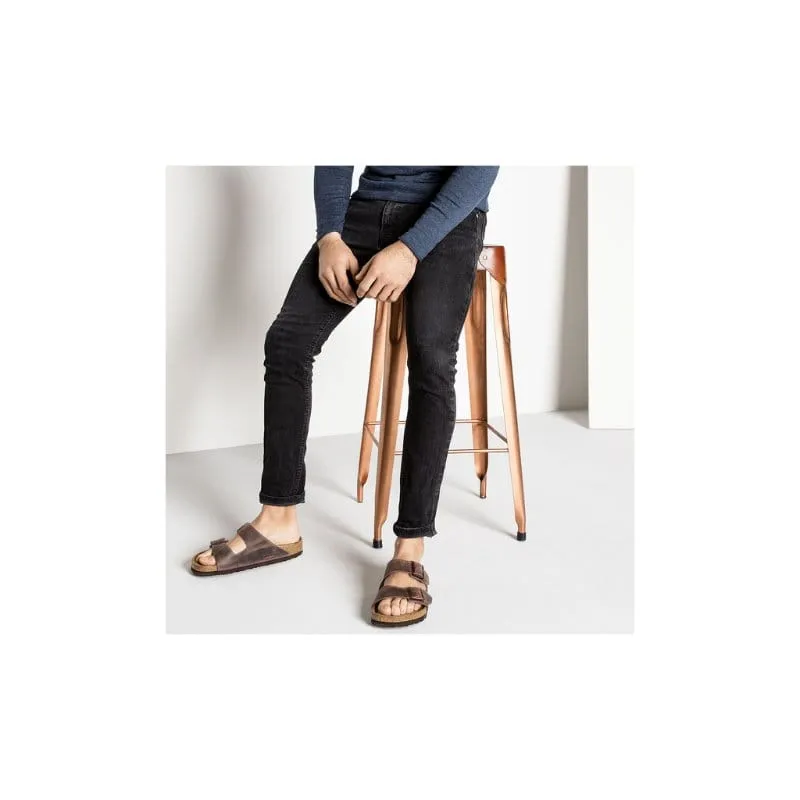 Birkenstock Womens Brown Arizona Soft Footbed Sandal - 452763