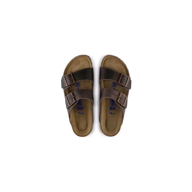 Birkenstock Womens Brown Arizona Soft Footbed Sandal - 452763