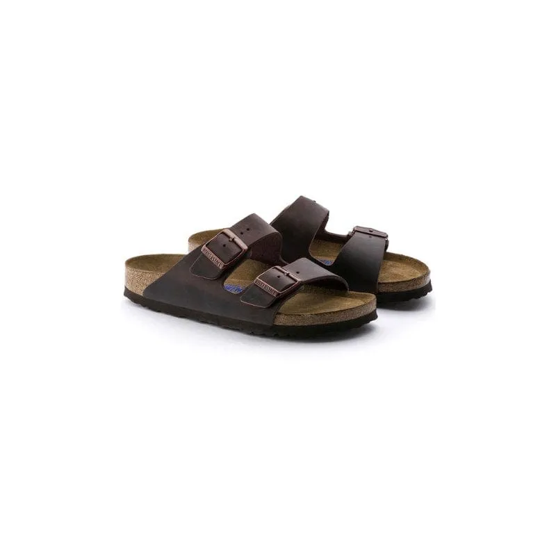 Birkenstock Womens Brown Arizona Soft Footbed Sandal - 452763