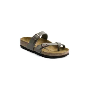 Birkenstock Womens Grey Mayari Birkibuc Sandal - 71071