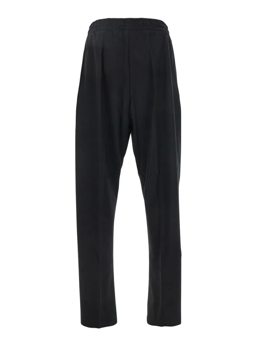 Black Pants With Front Knot Closure