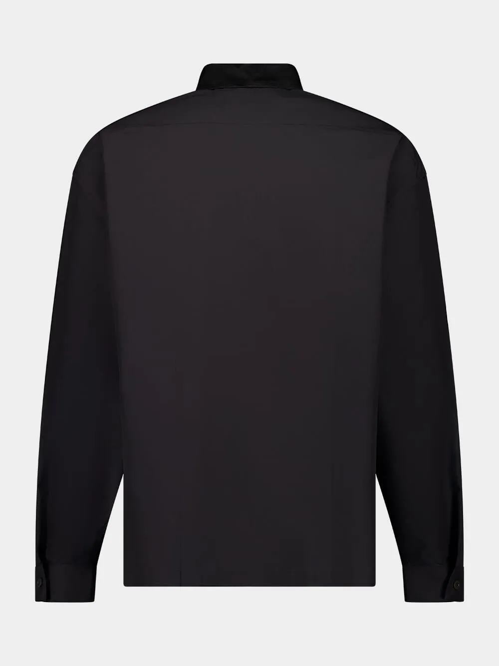 Black Technical Shirt Jacket