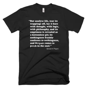 Bleak "Papini" Quote Unisex Tee