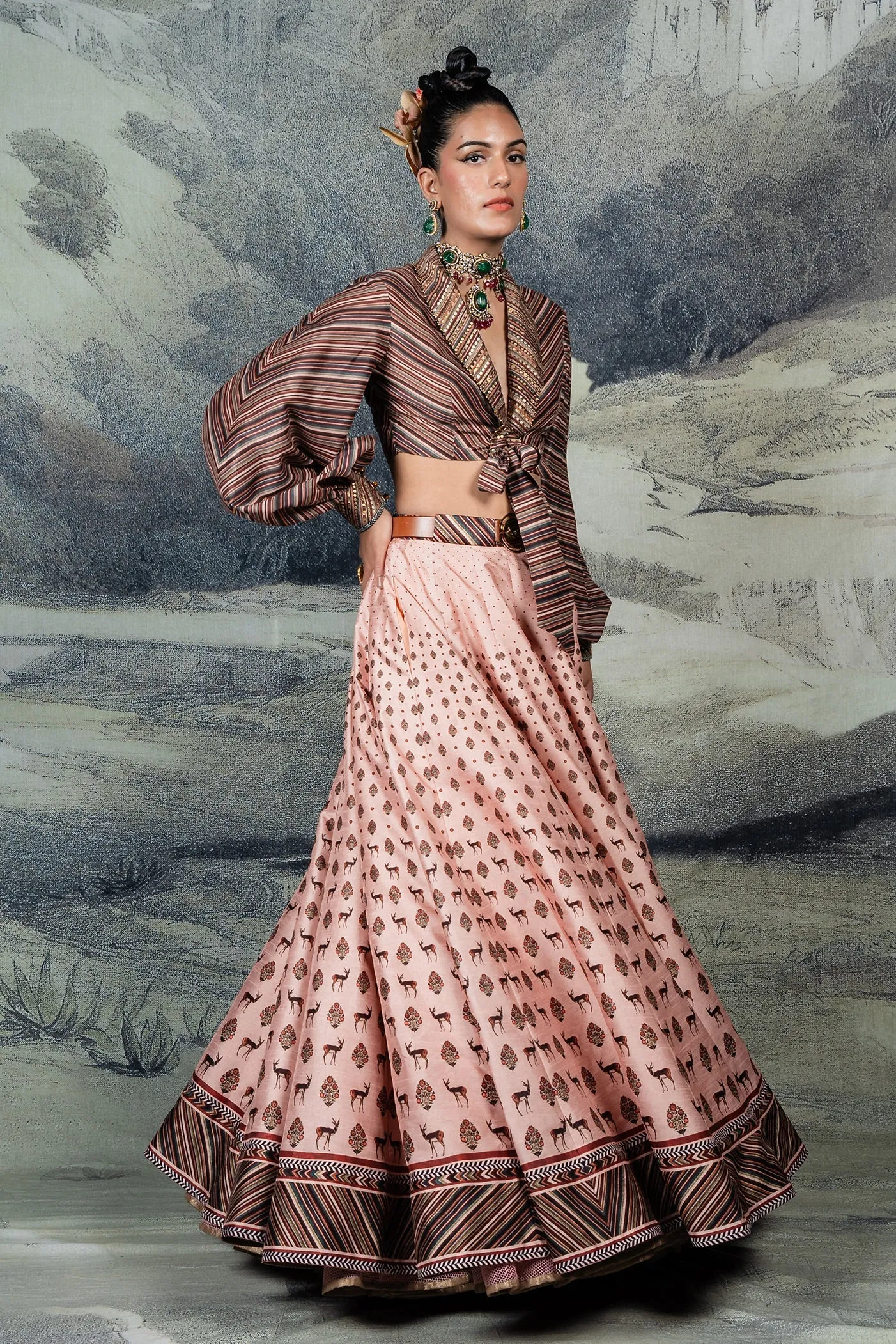 Blush Pink Skirt Set - Ready to Ship