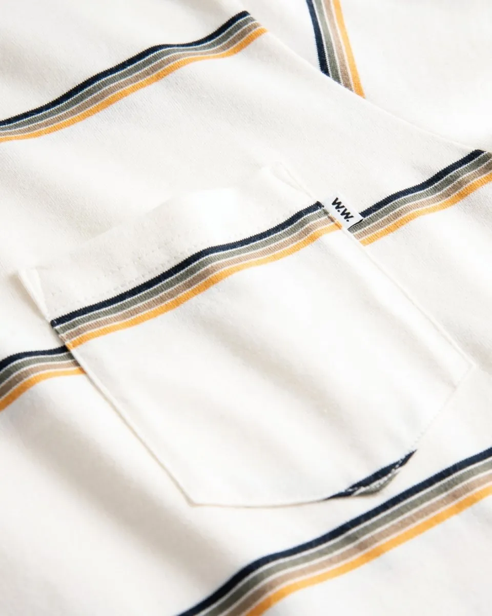 Bobby stripe T-shirt -  Off/White Strip