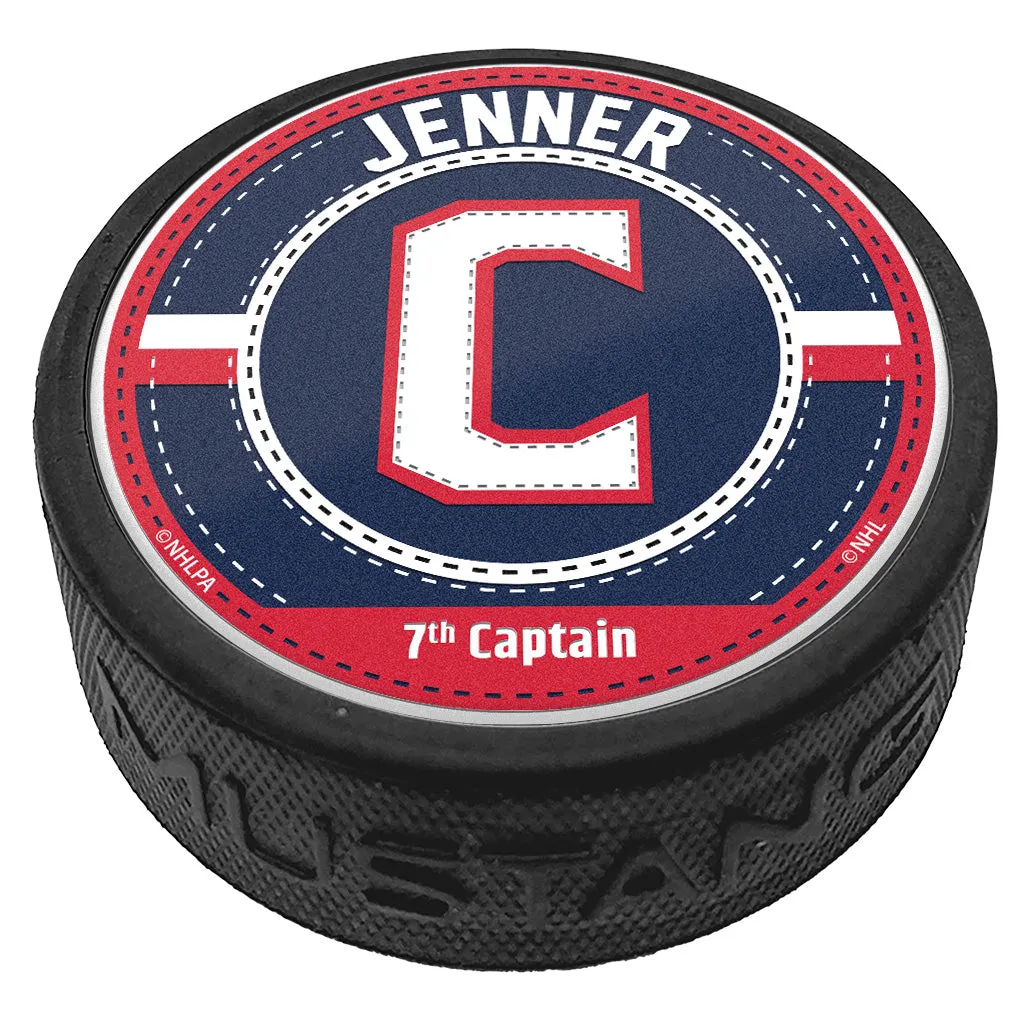 Boone Jenner Puck - Captain Jersey Stitch