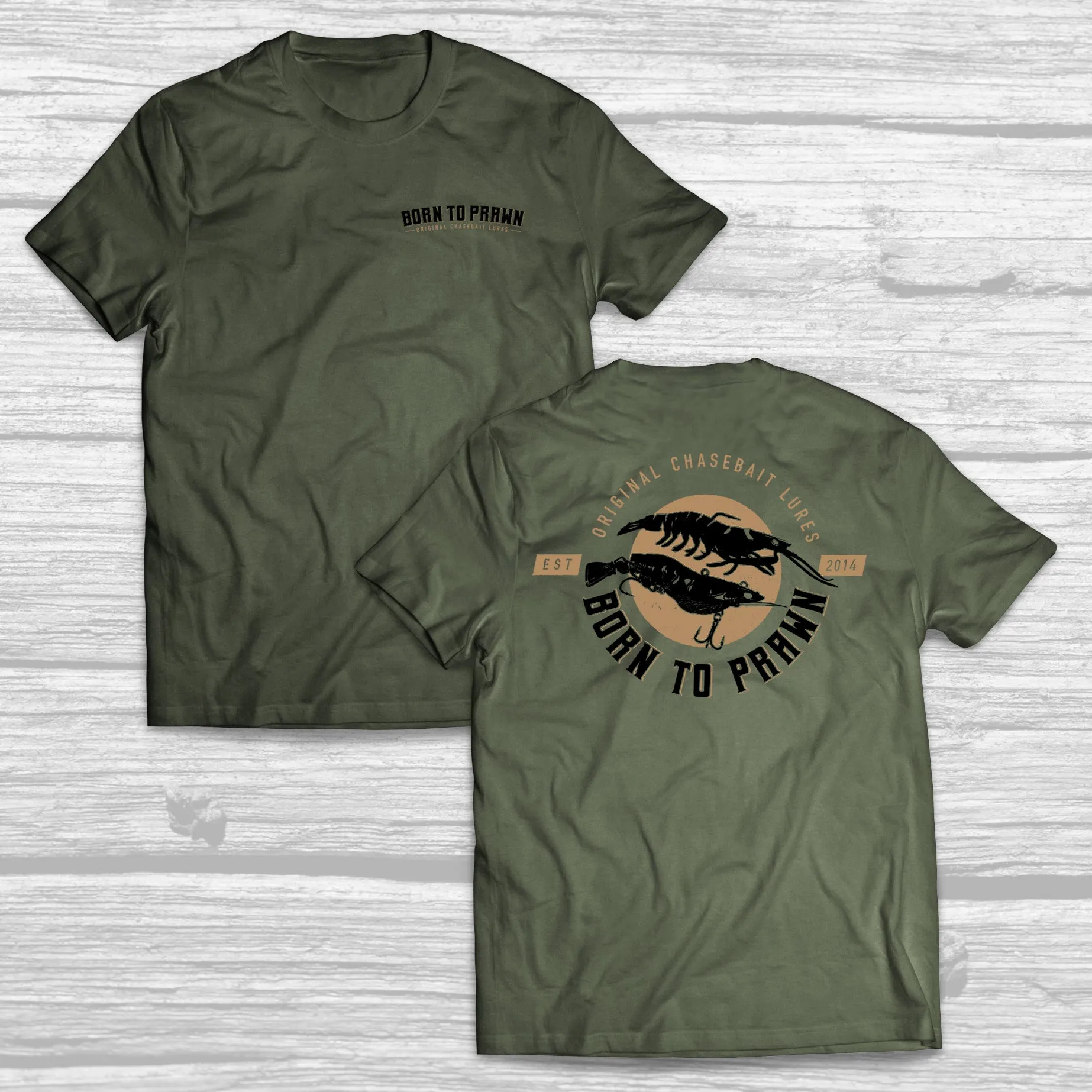 Born To Prawn T-Shirt - Cypress