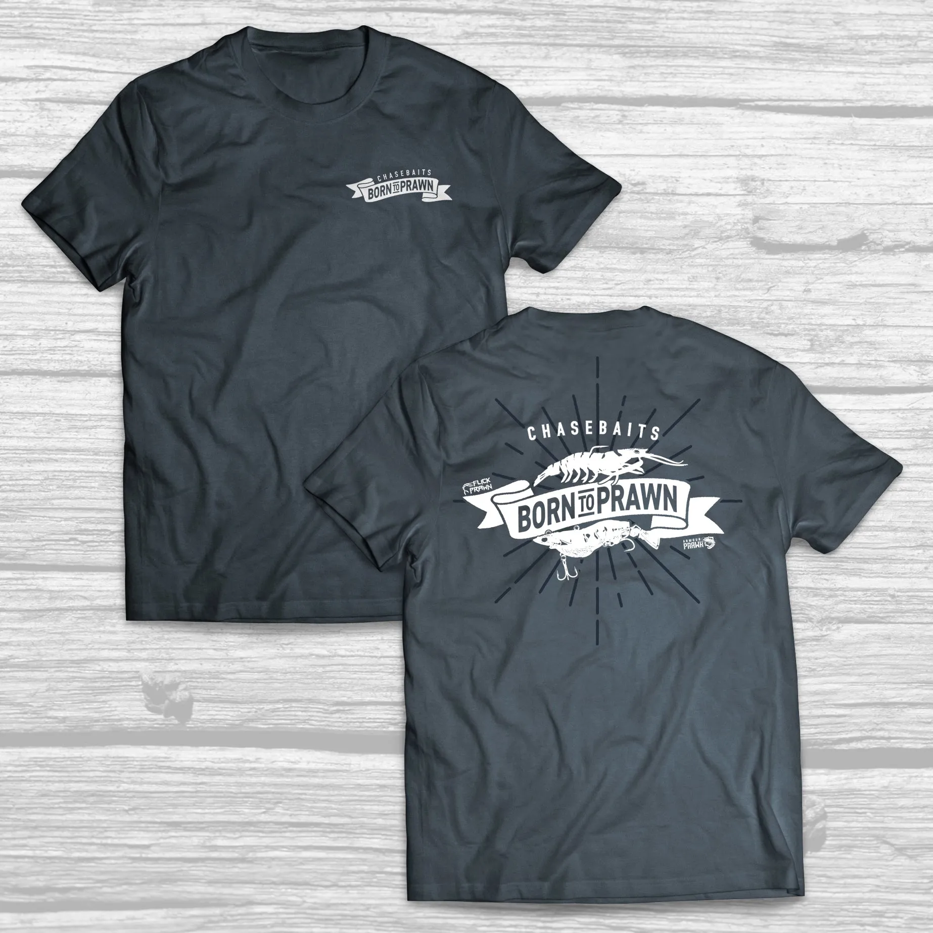 Born To Prawn T-Shirt - PETROL
