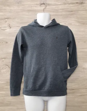 BOY SIZE 12 YEARS - VOLCOM, Waffle Knit Pullover Hoodie EUC B34