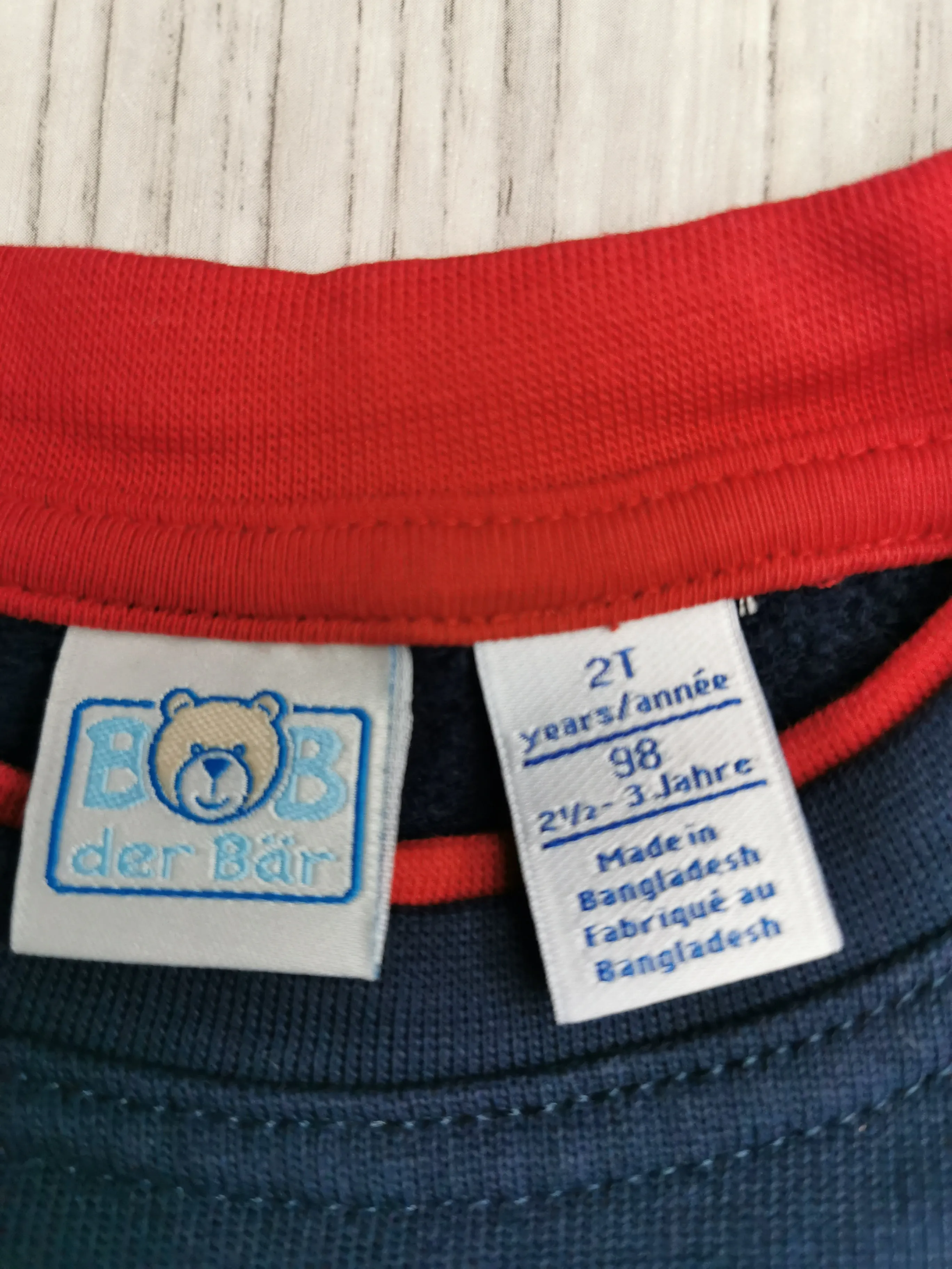 BOY SIZE 2 YEARS - BOB DER BAR, Graphic Sweater EUC B31