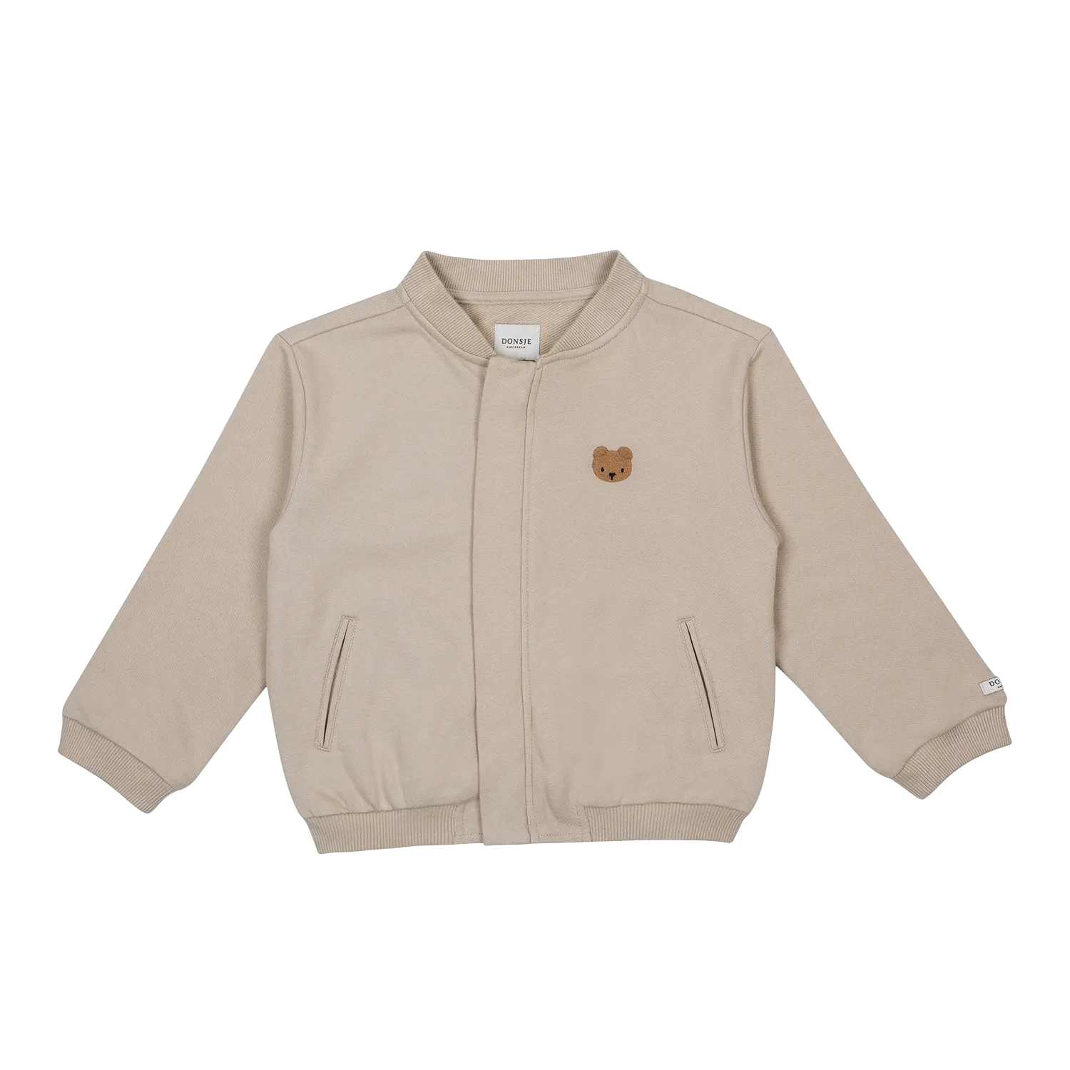 Boys Beige Bear Jacket