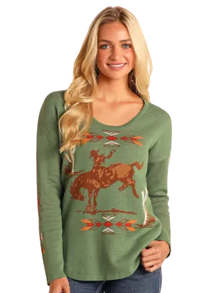 Bronc Rider Light Weight Sweater