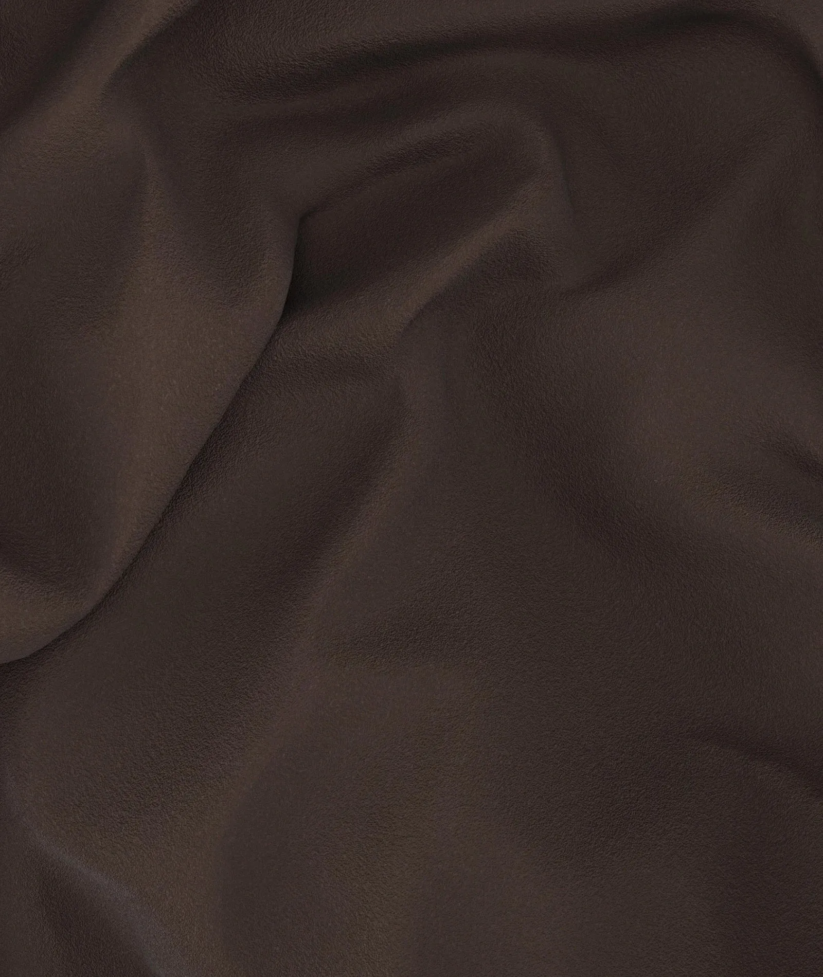 Brown smooth velvet blazer