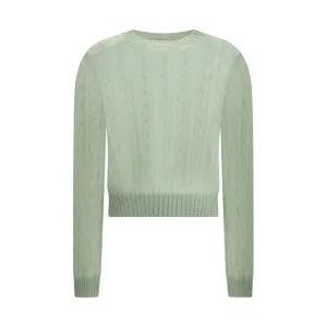 Brunello Cucinelli Mohair and wool cable knit Sweater