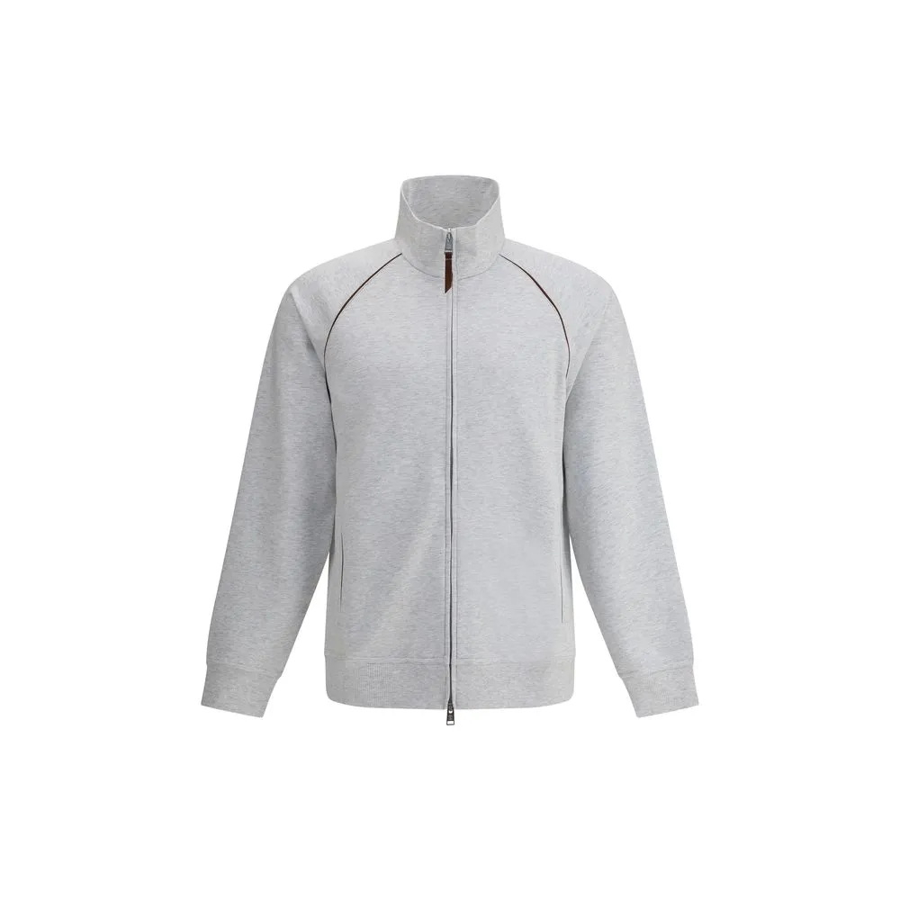 Brunello Cucinelli Zippered sweatshirt