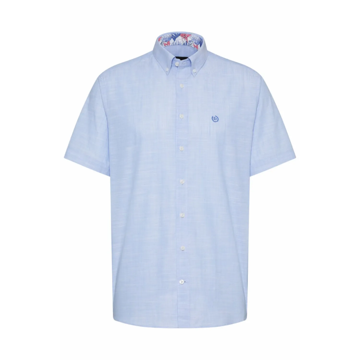 Bugatti Men's Casual Short Sleeve Shirt Button Down