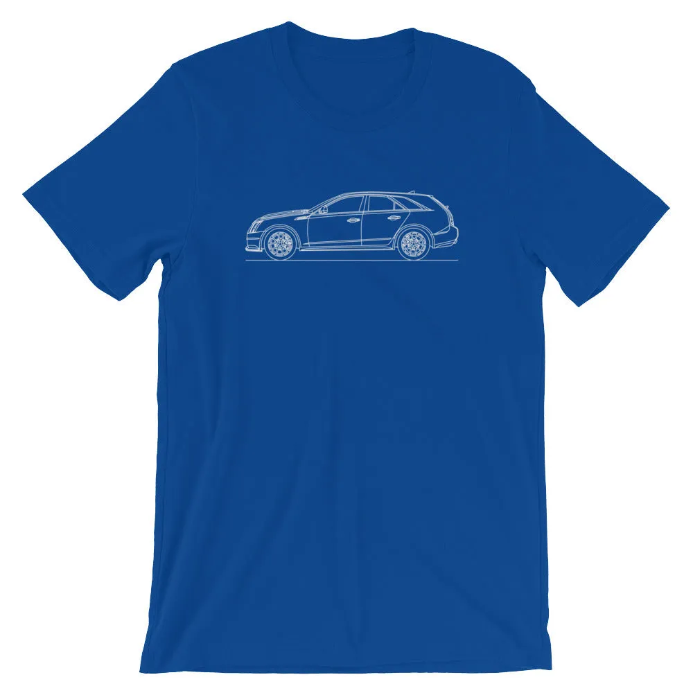Cadillac CTS-V II Wagon Outline T-shirt