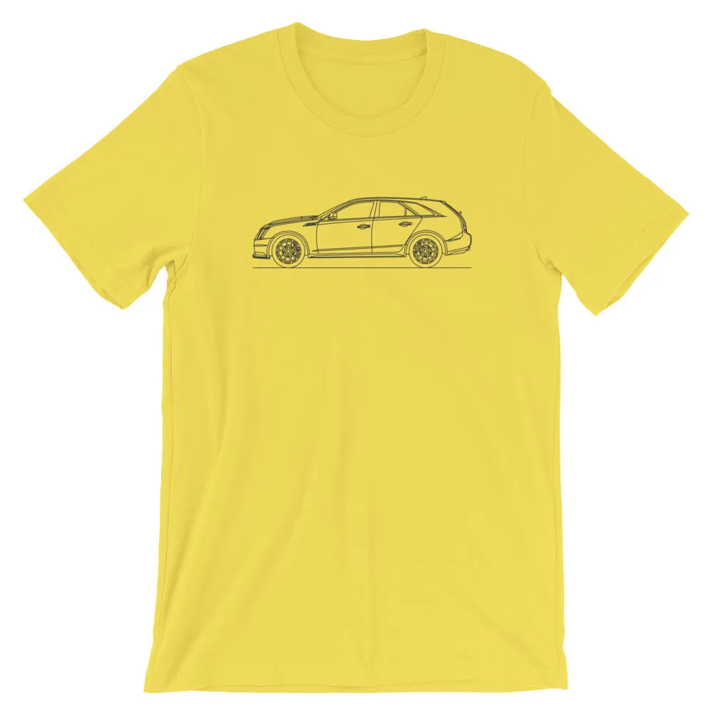 Cadillac CTS-V II Wagon Outline T-shirt