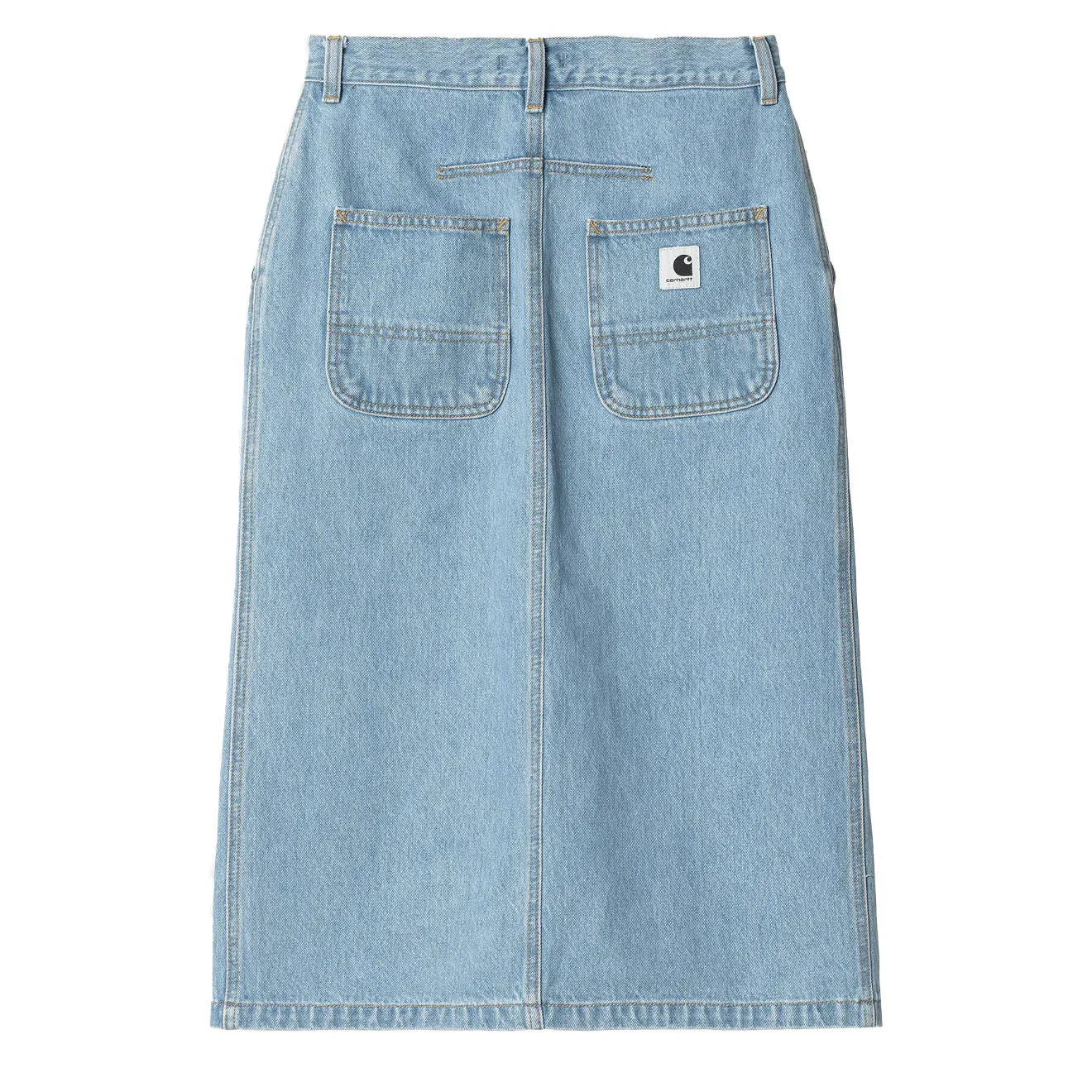 Carhartt WIP Womens Colby Skirt Blue Stone Bleached