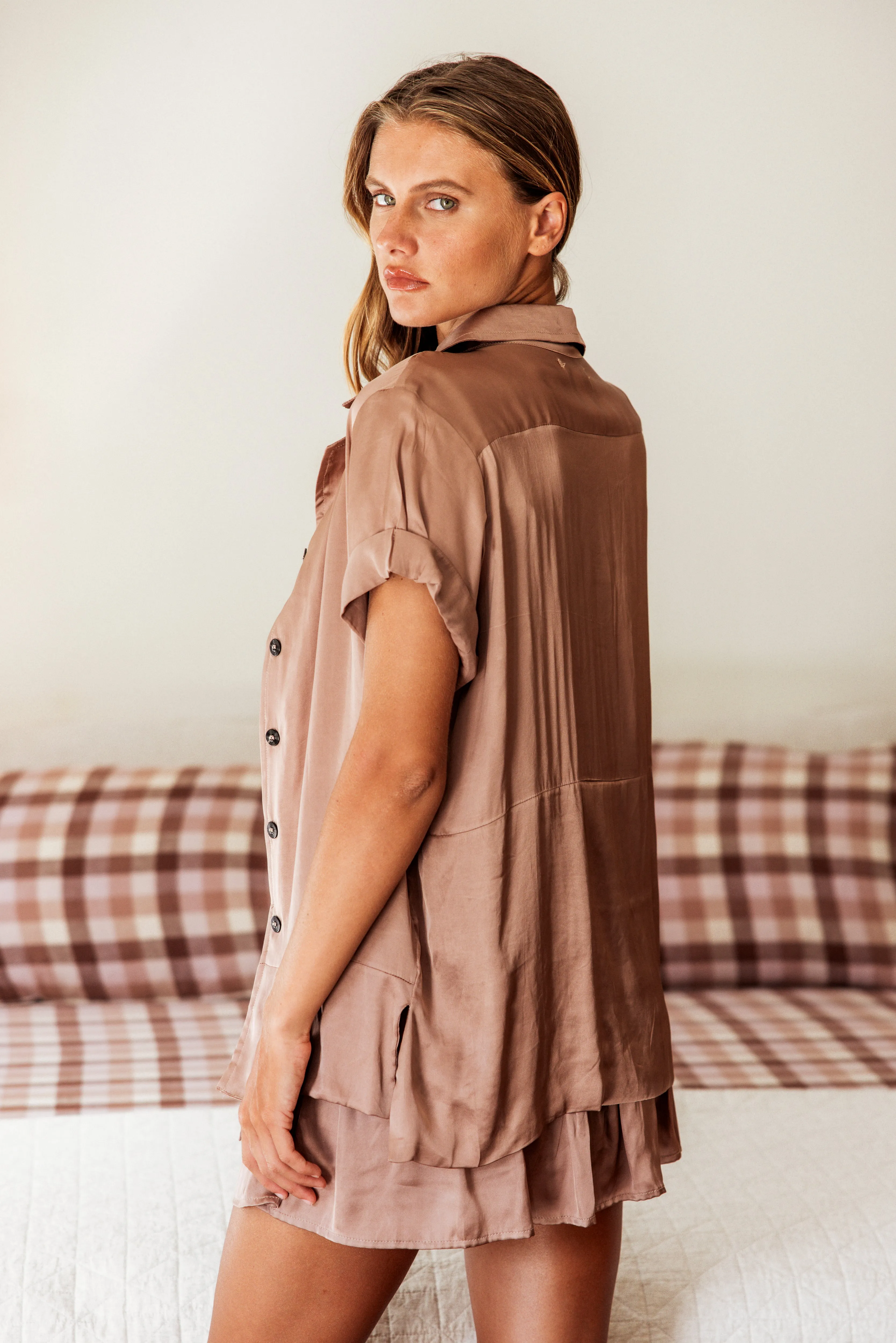 CASSIE Shirt / Jacket (Blush)