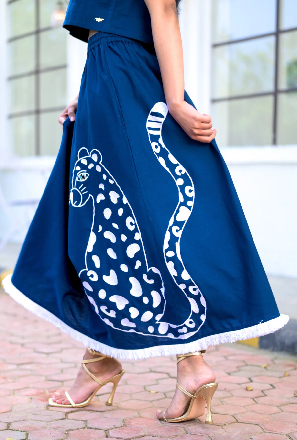 Catch My Drift Skirt – Wild Side - Navy