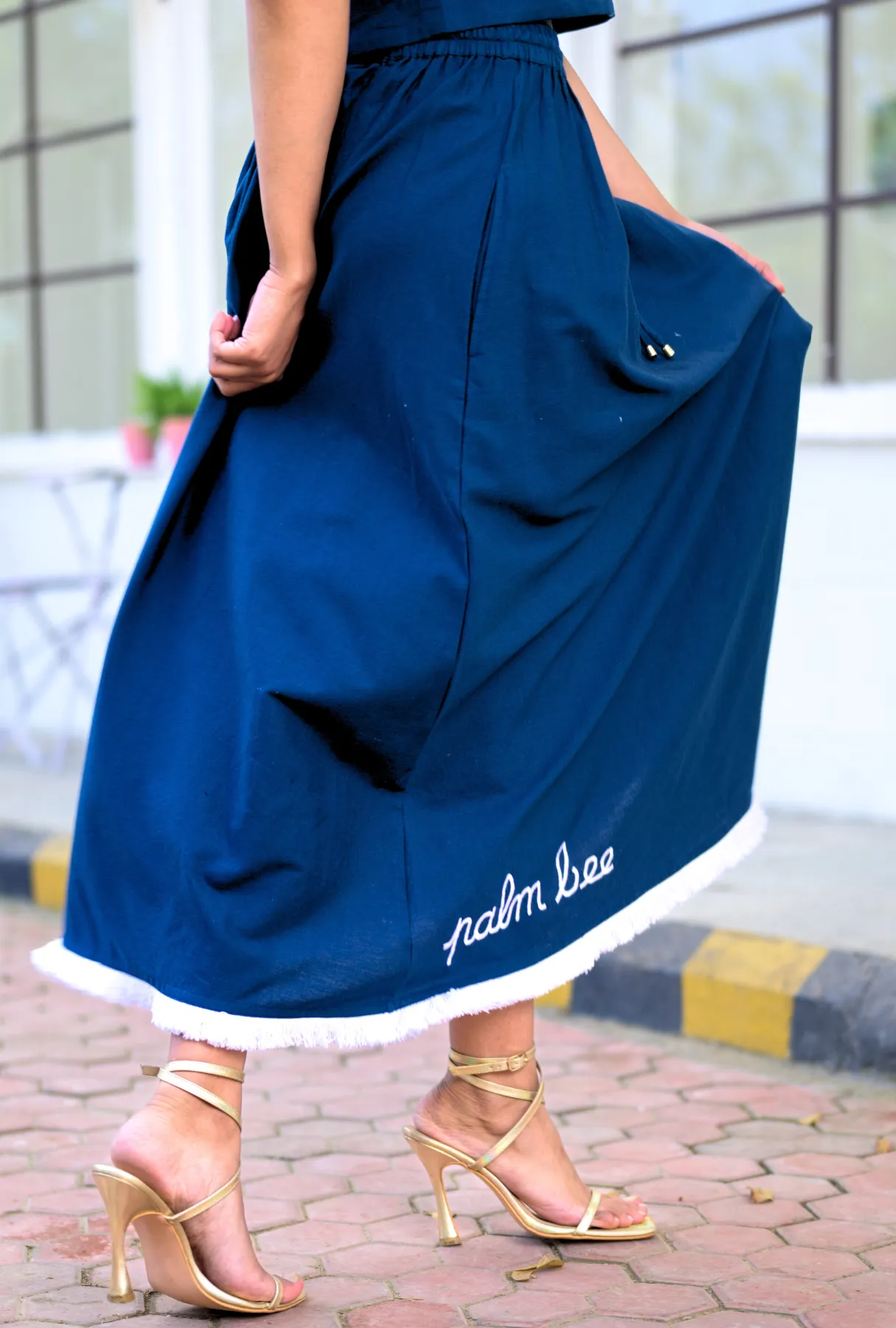 Catch My Drift Skirt – Wild Side - Navy