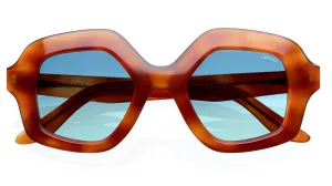 CECILIA-Caramel / Blue Sky