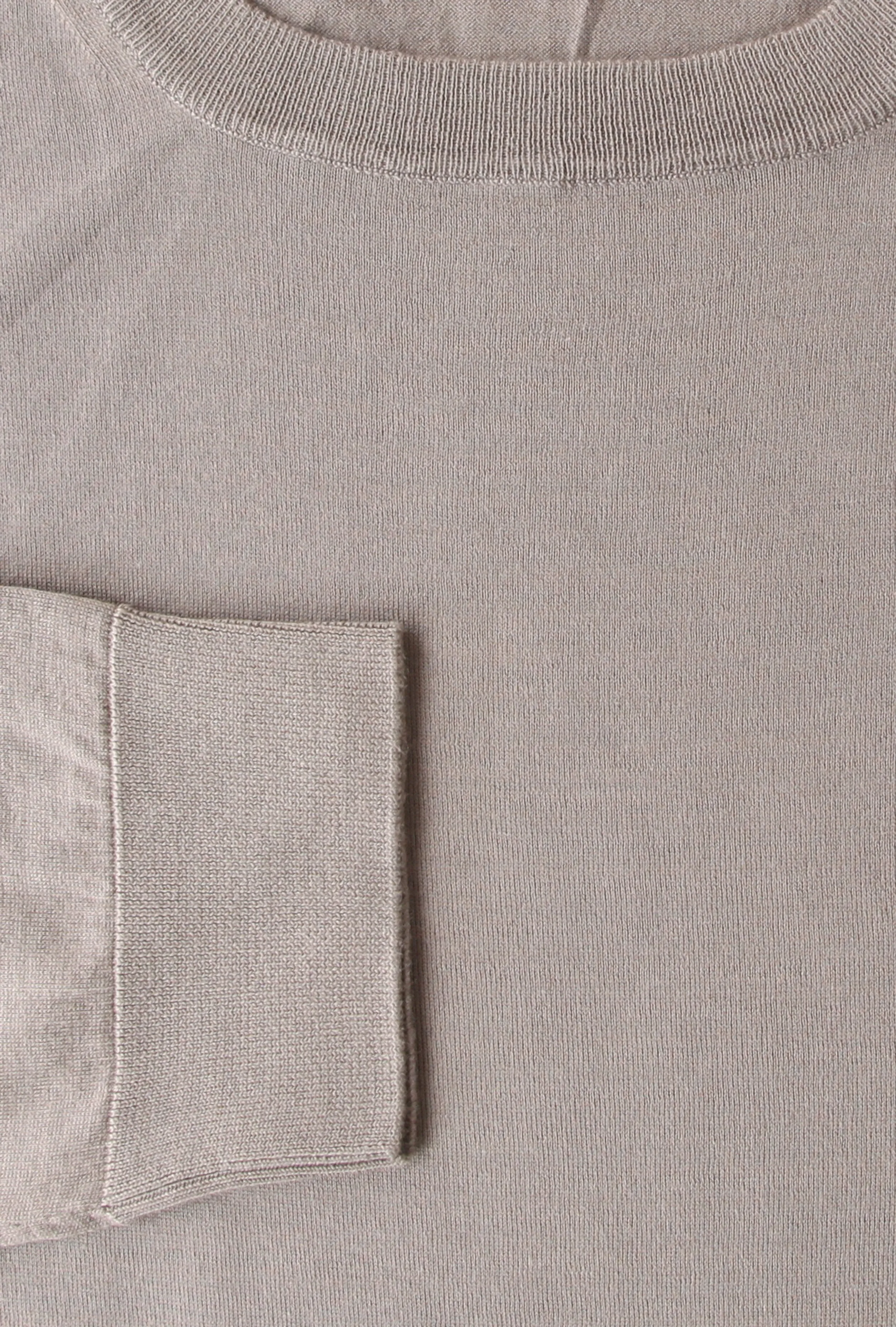 Cesare Attolini Light Brown Crewneck Sweater