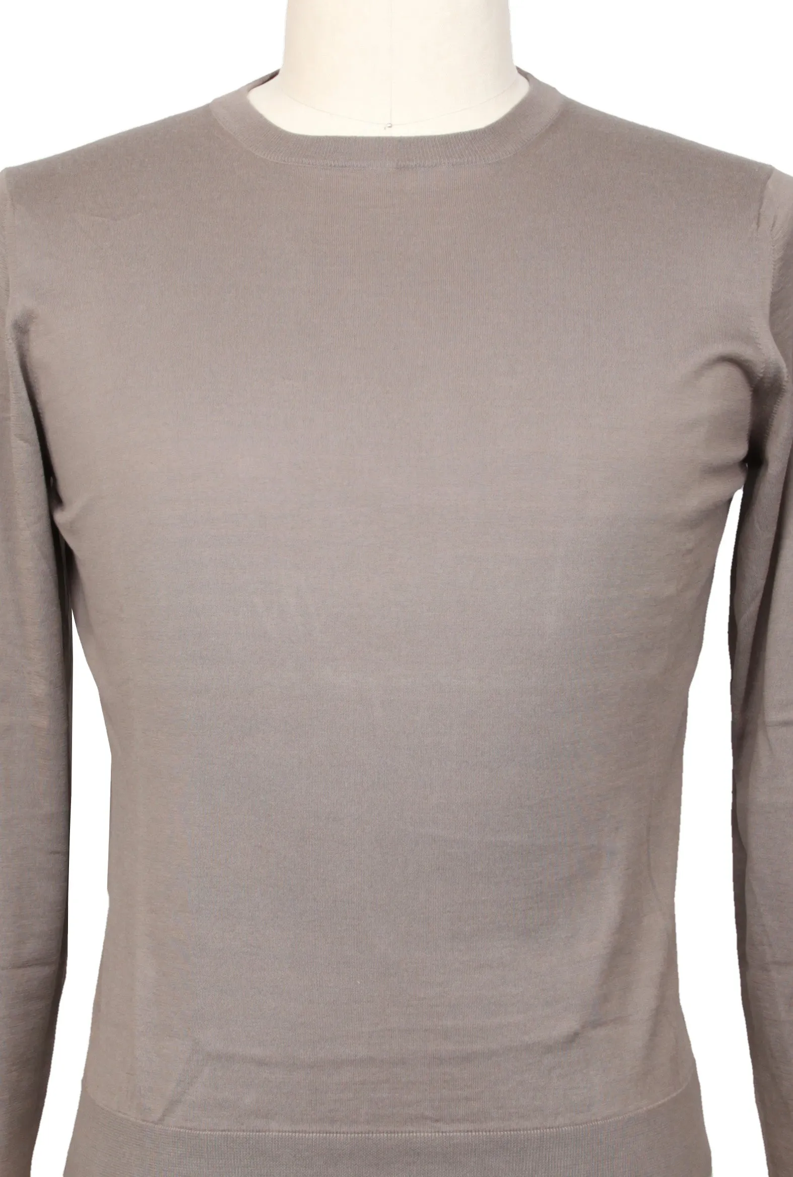 Cesare Attolini Light Brown Crewneck Sweater