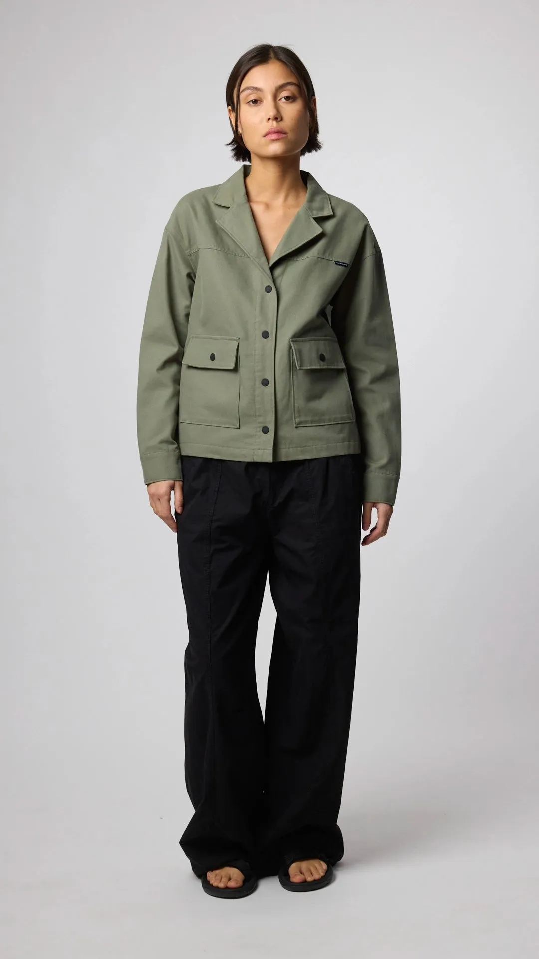 CHAQUETA MUJER CARLOTA IGUANA GREEN
