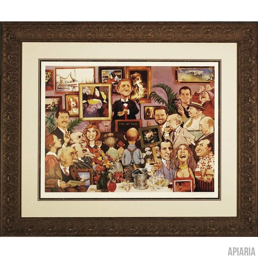 Charles Bragg "Art Auction"