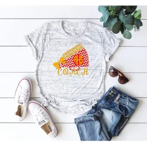 Cheer Coach Megaphone T-shirt