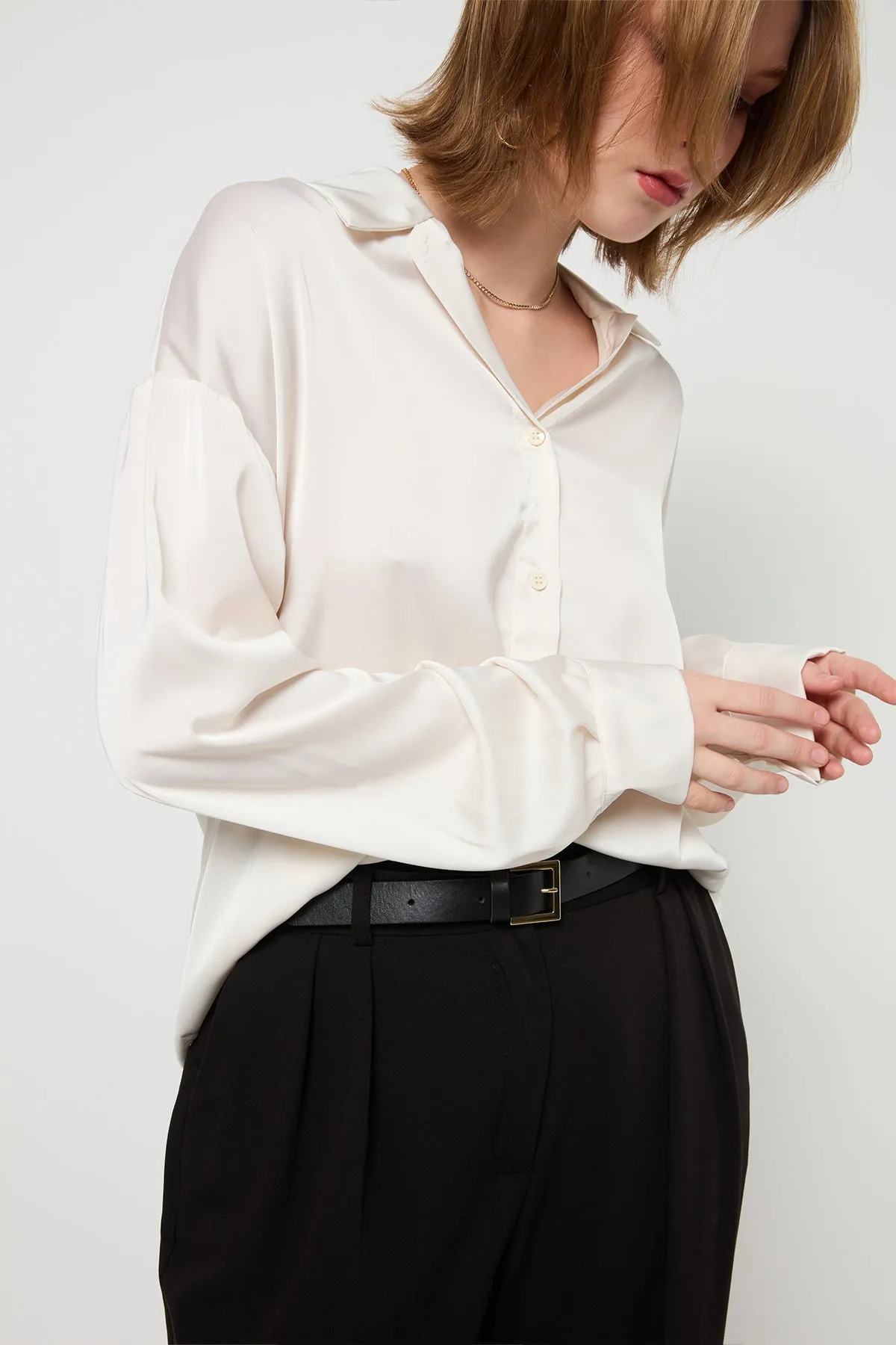 Chemise Shirt (CKE1HDG) - CHAMPAGNE