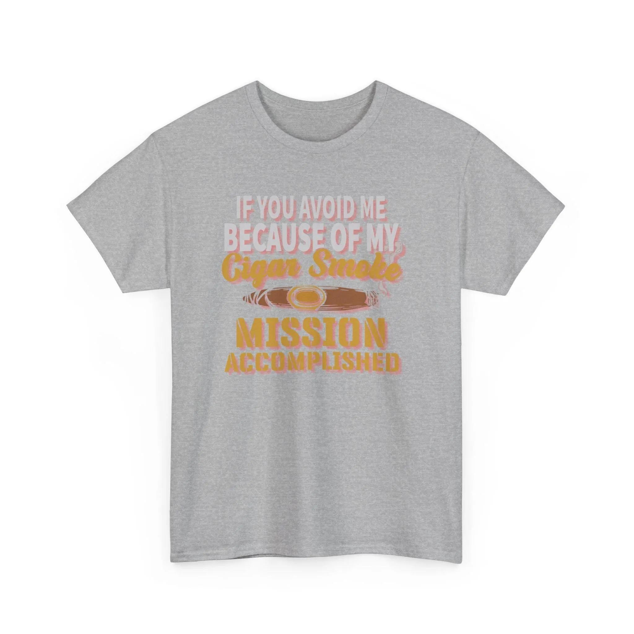 Cigar Smoke Mission Accomplished T-Shirt