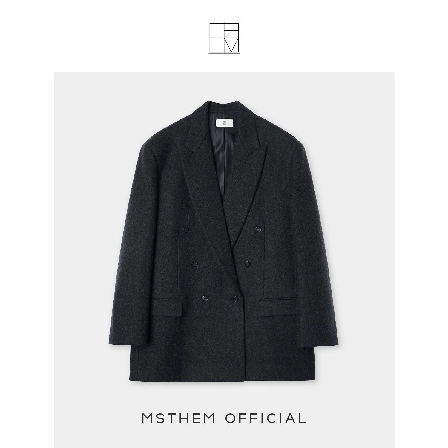 Classic Double-Breasted Coat