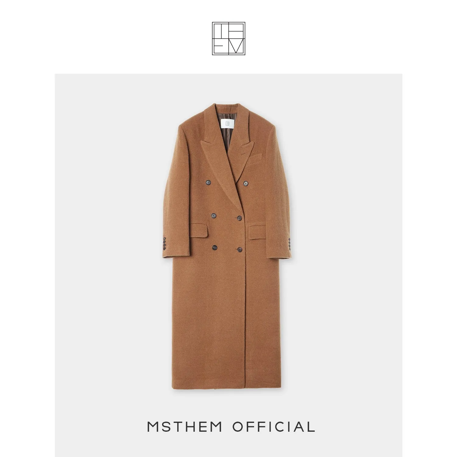 Classic Double-Breasted Coat