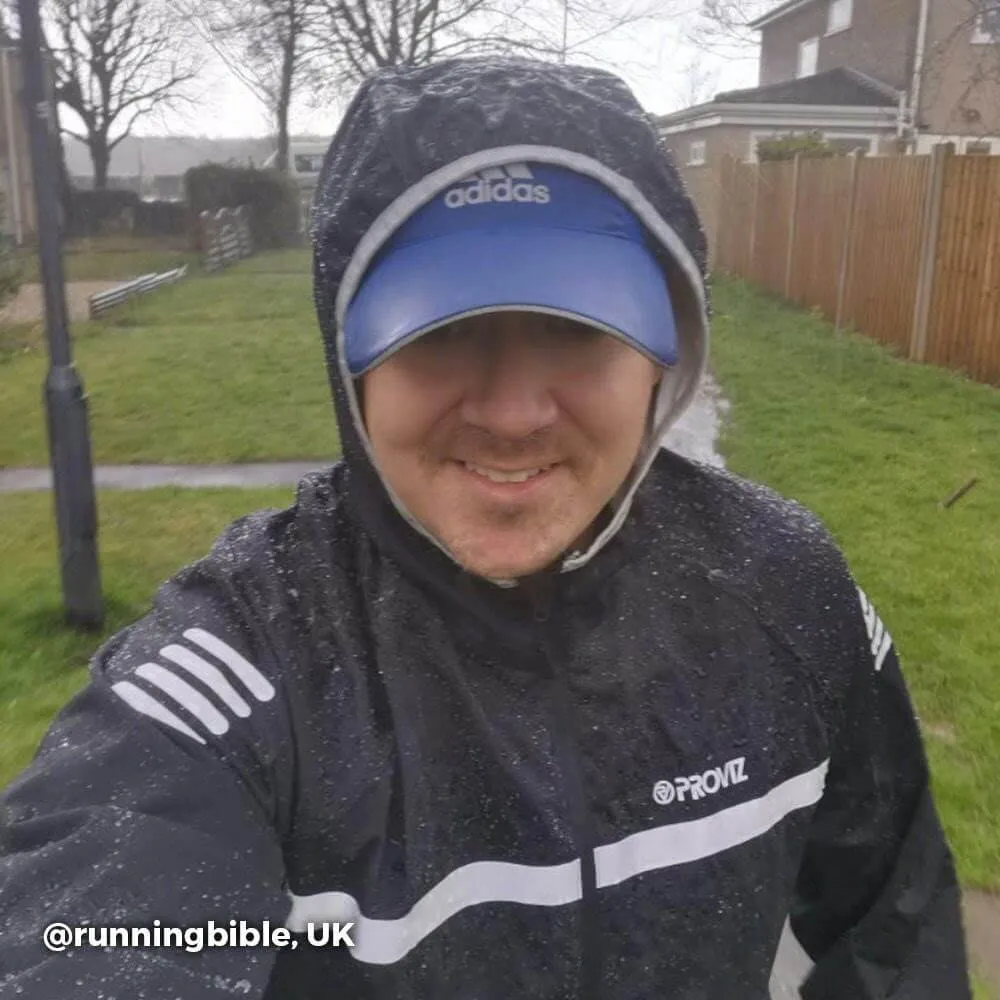 Classic Men's Waterproof Running Jacket by Proviz
