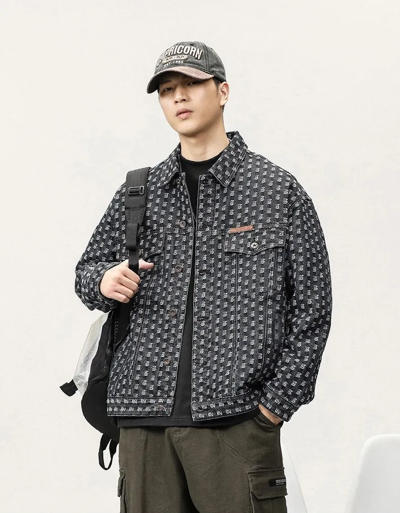 Classic Trucker Jacket for Men with Timeless Design