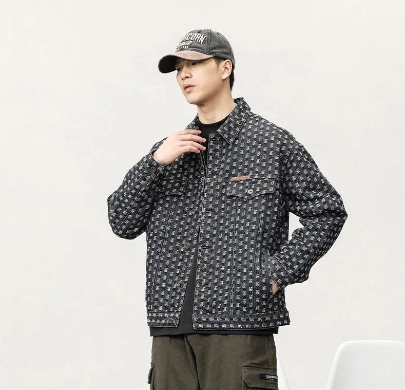 Classic Trucker Jacket for Men with Timeless Design