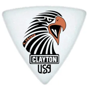 Clayton Acetal Sharp Rounded Triangle 1.26mm (12 Pack)