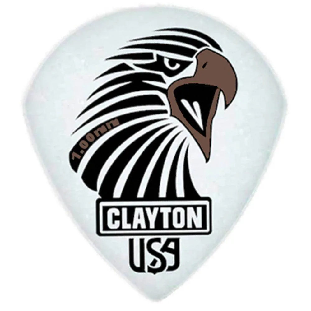 Clayton Acetal Sharp Teardrop 1.0mm (12 Pack)