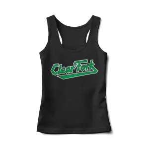 Clear Fork Sharp Script Tank Top