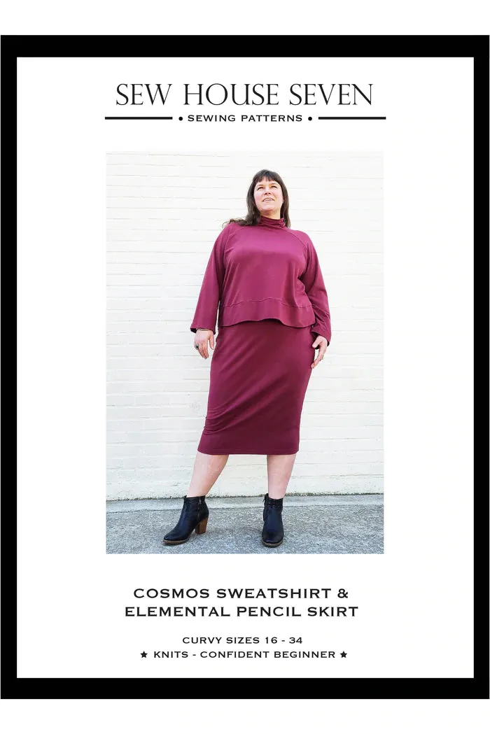 Cosmos Top & Elemental Skirt- SewHouse 7