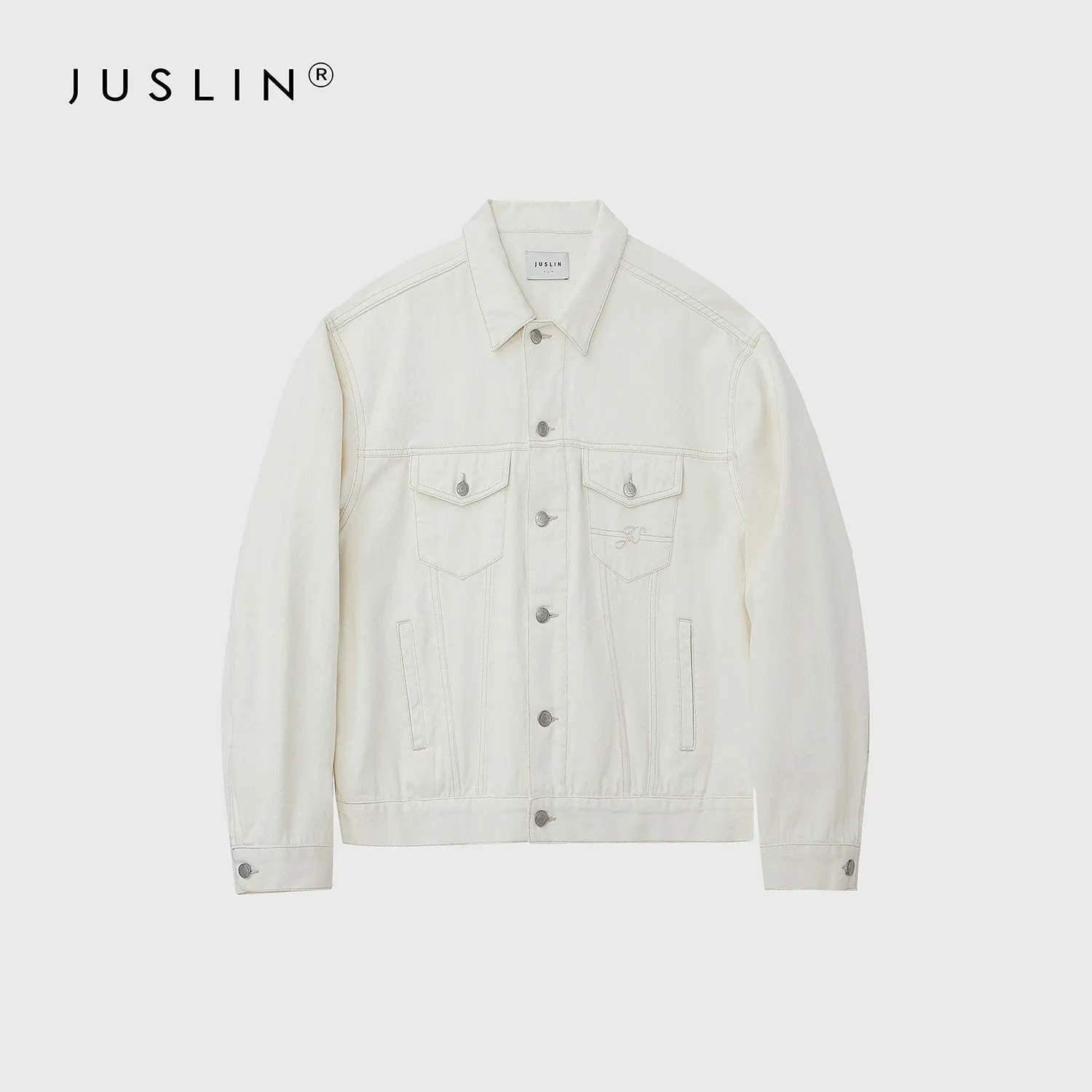 Cotton-feeling Twill Denim Jacket and Pants