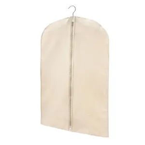 Cotton Garment Bags with Metal Eyelet (100% Pure Cotton Fabric) - 61 X 105 cm Sold in 1/5/10