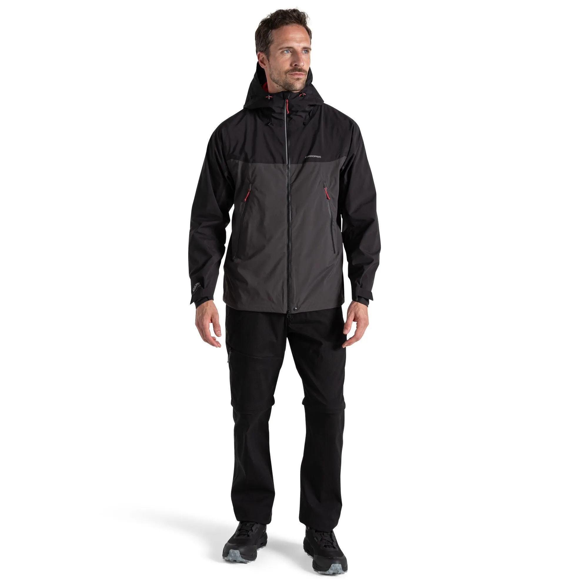 Craghoppers Mens Diggory Waterproof Breathable Windproof Walking Hiking Jacket