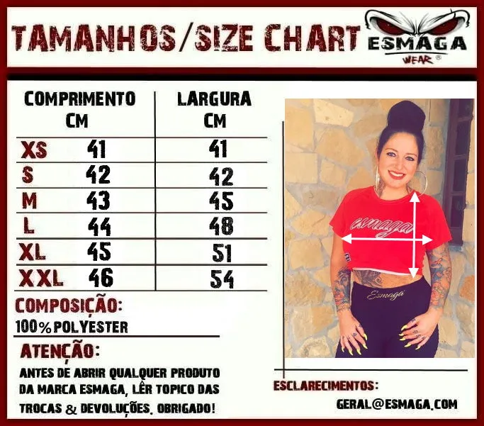 Crop Top Tecnic (Personalizável)